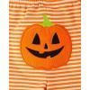 The Children’s Place Unisex Baby My First,long Sleeve Bodysuit and Pants, 2 Piece Set(1st Halloween)