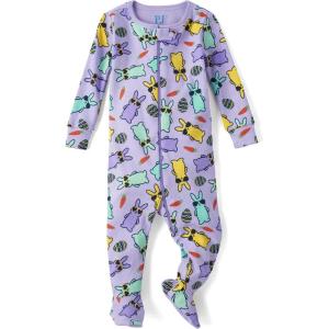 The Children’s Place baby-boys Sibling Matching Easter Pajamas(Lavander Bunny)