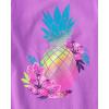 The Children’s Place Girls’ Graphic Fringe Tank Tops(In the Pink 4-pack)