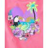 The Children’s Place Girls’ Graphic Fringe Tank Tops(In the Pink 4-pack)