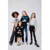 The Children’s Place Girls’ Long Sleeve Crew Neck Pullover Sweater(Fading Rose Bow)