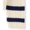 The Children’s Place Girls’ Long Sleeve Crew Neck Pullover Sweater(Tidal Stripe)