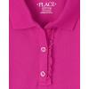 The Children’s Place Girls’ Pique Polo Dress(Aurora Pink)