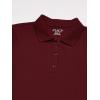 The Children’s Place Girls’ Pique Polo Dress(Dark Red)