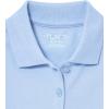The Children’s Place Girls’ Pique Polo Dress(Lt Blue/Tidal 2-pack)