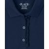 The Children’s Place Girls’ Pique Polo Dress(Tidal)
