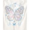 The Children’s Place Girls’ Short Sleeve Flip Sequin Tops(Butterfly)