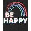 The Children’s Place Girls’ Sports,Trends,Icons Short Sleeve Graphic T-Shirts,3 Pack(Be Happy/Smile/Kindness Matters)