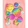 The Children’s Place Girls’ Sports,Trends,Icons Short Sleeve Graphic T-Shirts,3 Pack(Believe/Dreamer/Happy Icons)