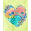 The Children’s Place Girls’ Sports,Trends,Icons Short Sleeve Graphic T-Shirts,3 Pack(Dolphin/Heart/Aloha)
