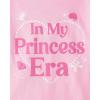 The Children’s Place Girls’ Sports,Trends,Icons Short Sleeve Graphic T-Shirts,3 Pack(Friends/Floral Heart/Princess Era)