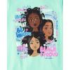 The Children’s Place Girls’ Sports,Trends,Icons Short Sleeve Graphic T-Shirts,3 Pack(Future/Girls/Bows)