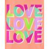 The Children’s Place Girls’ Sports,Trends,Icons Short Sleeve Graphic T-Shirts,3 Pack(Love/Kindness/Peace)