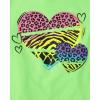 The Children’s Place Girls’ Sports,Trends,Icons Short Sleeve Graphic T-Shirts,3 Pack(Moms Mini/Cheetah Heart/Daddys Girl)