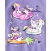 The Children’s Place Girls’ Sports,Trends,Icons Short Sleeve Graphic T-Shirts,3 Pack(Pineapple/Cat Pool/Cat Drink)