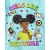 The Children’s Place Girls’ Sports,Trends,Icons Short Sleeve Graphic T-Shirts,3 Pack(Smart Girls/Positive Words/Girl Future)