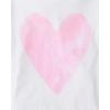 The Children’s Place Girls’ Trends,Icons Short Sleeve Graphic T-Shirts,4 Pack(Kindness/Face/Floral/Heart)