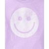 The Children’s Place Girls’ Trends,Icons Short Sleeve Graphic T-Shirts,4 Pack(Kindness/Face/Floral/Heart)