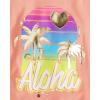 The Children’s Place Girls’ Trends,Icons Short Sleeve Graphic T-Shirts,4 Pack(Pineapple/Drink/Vacay/Aloha)