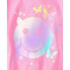 The Children’s Place Girls’ Trends,Icons Short Sleeve Graphic T-Shirts,4 Pack(Rainbow Paint/Kindness/Believe/Rainbow)