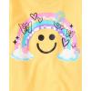 The Children’s Place Girls’ Trends,Icons Short Sleeve Graphic T-Shirts,4 Pack(Star/Be Kind/Daisy)