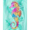 The Children’s Place Girls’ Trends,Icons Short Sleeve Graphic T-Shirts,4 Pack(Turtle/Butterfly/Flamingo/Seashorse)