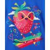 The Children’s Place Girls’ Unicorns,Butterfly Short Sleeve Graphic T-Shirts,3 Pack(Butterfly/Strawberry/Game Controllers)