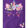 The Children’s Place Girls’ Unicorns,Butterfly Short Sleeve Graphic T-Shirts,3 Pack(Space Heart/Unicorn/Icons)