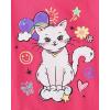 The Children’s Place Girls’ Unicorns,Butterfly Short Sleeve Graphic T-Shirts,3 Pack(Unicorn/Cat/Pawsitive Vibes)