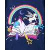 The Children’s Place Girls’ Unicorns,Butterfly Short Sleeve Graphic T-Shirts,3 Pack(Unicorns /First Day Kindergarten)
