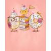 The Children’s Place Girls’ Unicorns,Sports,Butterflies Long Sleeve Graphic T-Shirts,2 Pack(Doughnuts/Kitten Cupcakes)
