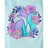 The Children’s Place Girls’ Unicorns,Sports,Butterflies Long Sleeve Graphic T-Shirts,2 Pack(Fox Flowers/Unicorn)