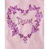 The Children’s Place Girls’ Unicorns,Sports,Butterflies Long Sleeve Graphic T-Shirts,2 Pack(More Love/Dream)