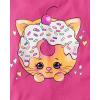 The Children’s Place Girls’ Unicorns,Sports,Butterflies Long Sleeve Graphic T-Shirts,2 Pack(Winter Dessert/Cat Doughnut)
