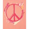 The Children’s Place Girls’ Unicorns,Sports,Butterflies Long Sleeve Graphic T-Shirts,2 Pack(Yin Yang/Peace Sign)