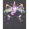The Children’s Place Girls Unicorns,Sports,Butterflies Short Sleeve Graphic T-Shirts,2 Pack(Unicorn Academy/Soccer Unicorn)