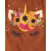 The Children’s Place Kids’ All Holidays,Birthdays Long Sleeve Graphic T-Shirts,2 Pack(Tis the Season/Unicorn Flower)