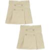 The Children’s Place Girls’ Button Skirt(Sandy 2-pack)