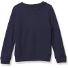The Children’s Place Girls’ Long Sleeve Crew Neck Pullover Sweater(Tidal)