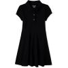 The Children’s Place Girls’ Pique Polo Dress(Black)
