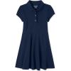 The Children’s Place Girls’ Pique Polo Dress(Tidal)