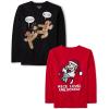 The Children’s Place Kids’ All Holidays,Birthdays Long Sleeve Graphic T-Shirts,2 Pack(Nice Level/Oh Snap! My Leg!)