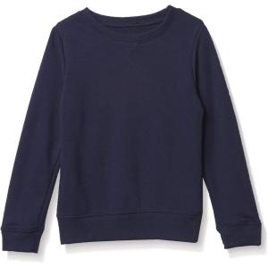 The Children’s Place Girls’ Long Sleeve Crew Neck Pullover Sweater(Tidal)