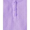 The Children’s Place Girls’ Basic Short Sleeve Knit Shirts(Dream Lilac)