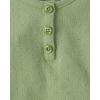 The Children’s Place Girls’ Basic Short Sleeve Knit Shirts(Misty Glen)