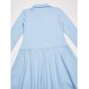 The Children’s Place Girls’ Long Sleeve Polo Dress(Daybreak)