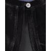 The Children’s Place Girls’ Long Sleeve Shrug Cardigan(Black Velour)