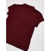 The Children’s Place Girl’s Short Sleeve Ruffle Pique Polo Shirt(Rubine)