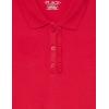The Children’s Place Girl’s Short Sleeve Ruffle Pique Polo Shirt(Ruby)