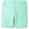The Children’s Place Girls’ Solid Skimmer Shorts(Aqua/Pink/Yellow/Orange Brights 4-pack)